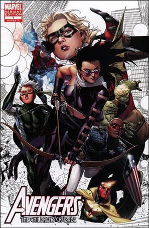 Avengers: The Children's Crusade issue 1-E 2010 SDCC Jim Cheung Cover