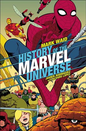 History of the Marvel Universe (2019) issue 3-B Javier Rodriguez Cover