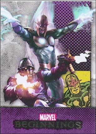 Marvel Beginnings: Series 2 (Base Set) card 188 Nova