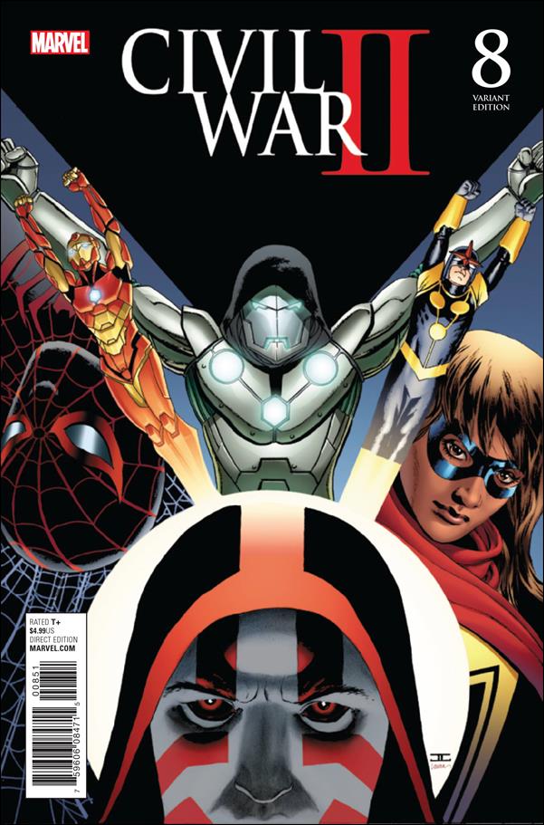 Civil War II issue 8-E John Cassaday Cover