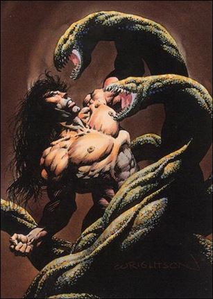 Bernie Wrightson II: More Macabre (Base Set) card 54 F'Pete's Snakes