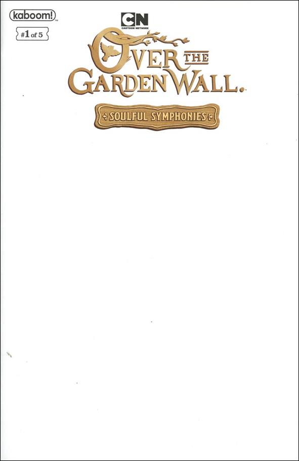 Over the Garden Wall: Soulful Symphonies issue 1-D Blank Cover