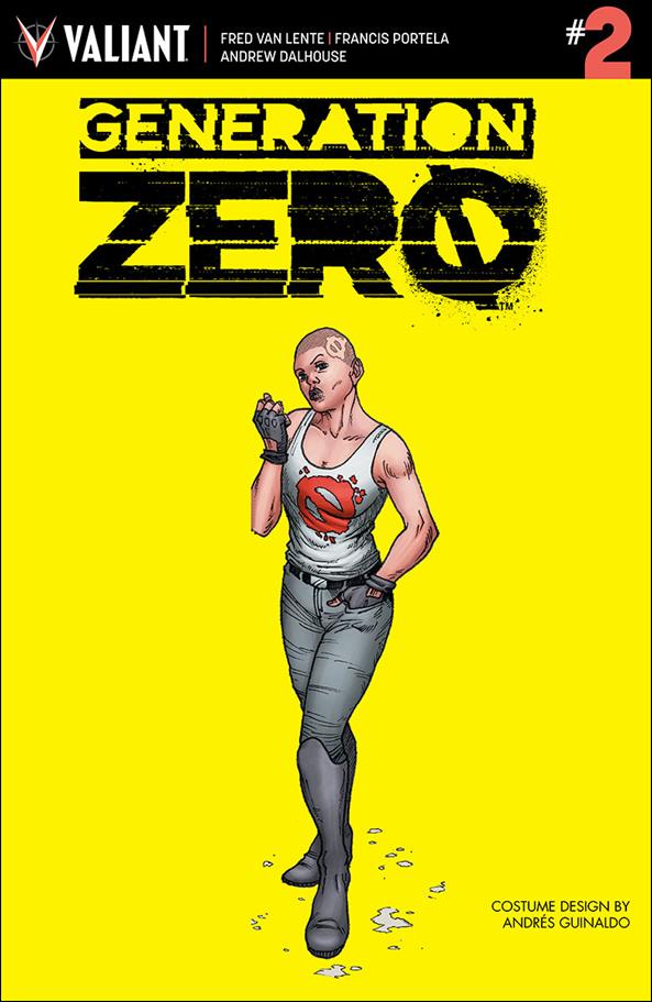 Generation Zero issue 2-C Andres Guinaldo 1:10 Character Design Cover