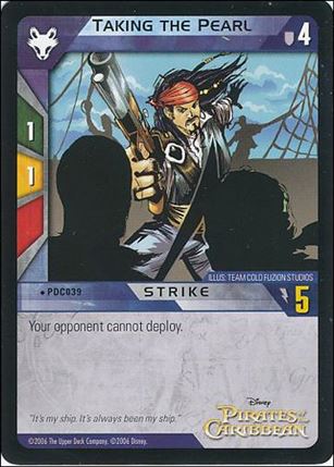 Pirates of the Caribbean - Dead Man's Chest (Base Set) card PDC039 Taking the Pearl
