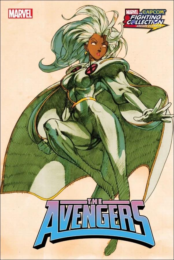 Avengers (2023) issue 21-B Bengus Marvel vs. Capcom Cover
