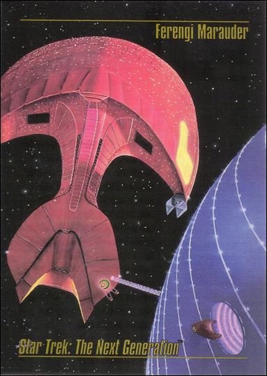 Star Trek Master Series: Series 1 (Base Set) card 22 Ferengi Marauder