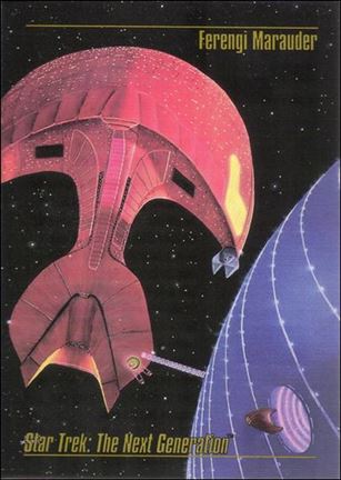 Star Trek Master Series: Series 1 (Base Set) card 22 Ferengi Marauder