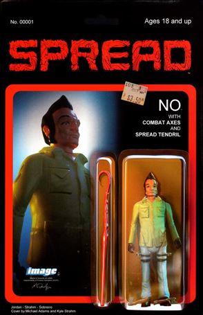 Spread issue 1-D Action Figure Cover (Second Printing)