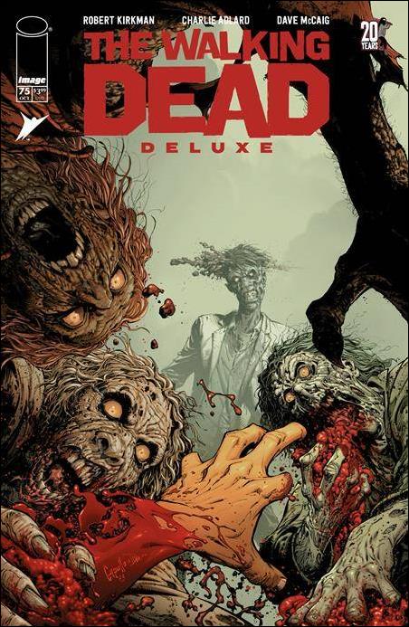 Walking Dead Deluxe issue 75-F Greg Capullo Cover