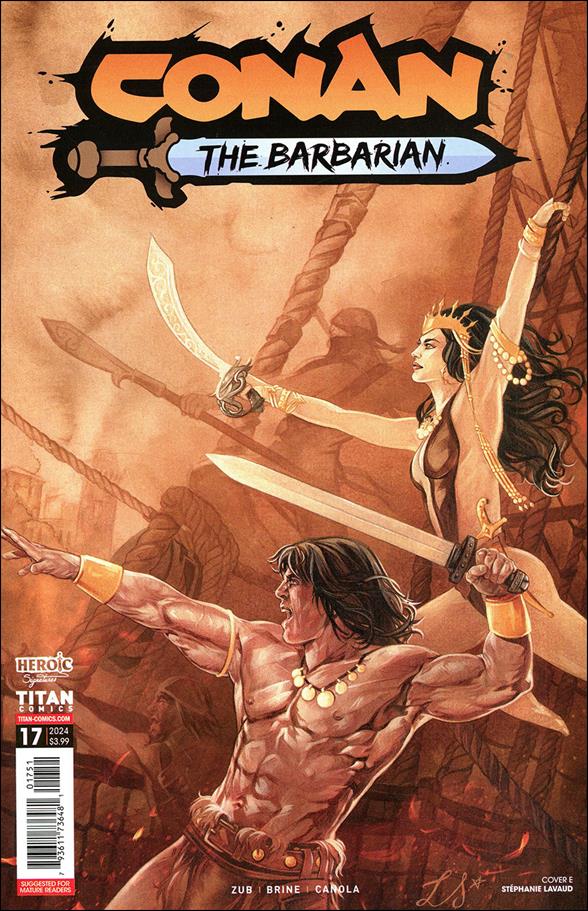 Conan the Barbarian (2023) issue 17-E Stephanie Lavaud Cover