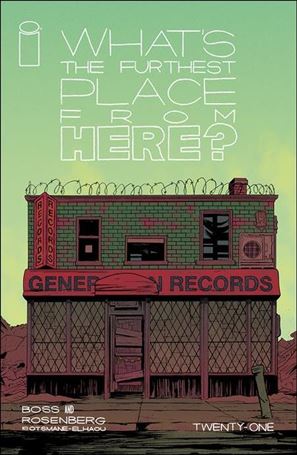 What's the Furthest Place from Here? issue 21 Tyler Boss Cover
