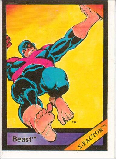 Marvel Universe (Base Set) card 4 Beast
