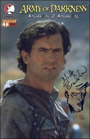 Army of Darkness: Ashes 2 Ashes issue 1-O DF (Signed & Remarked by Nick Bradshaw) 1/99
