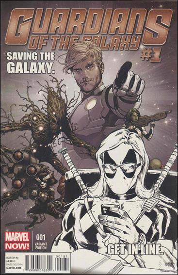 Guardians of the Galaxy (2013) issue 1-H Phil Jimenez "Texts from Deadpool" Sketch Cover