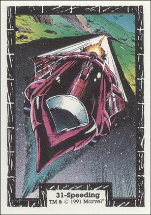 Incredible Hulk (Base Set) card 31 Speeding