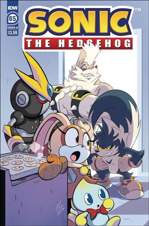 Sonic the Hedgehog (2018) issue 65-B Eric Lide Cover