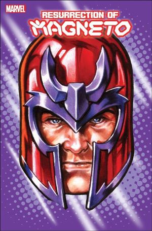 Resurrection of Magneto issue 3-B Mark Brooks Headshot Cover