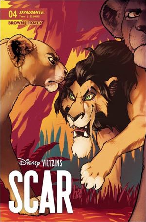 Disney Villains: Scar issue 4-E Gene Ha Cover