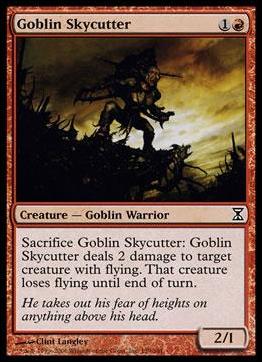 Magic the Gathering: Time Spiral (Base Set) card 159 Goblin Skycutter