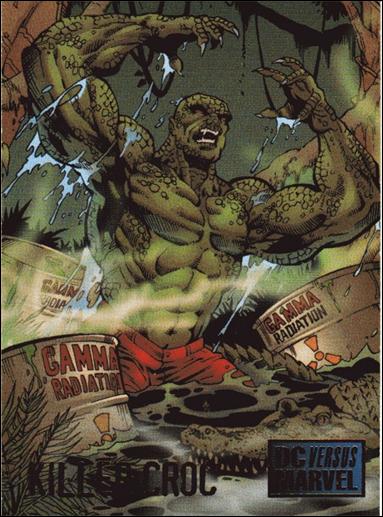 DC Versus Marvel / Marvel Versus DC (Base Set) card 48 Killer Croc