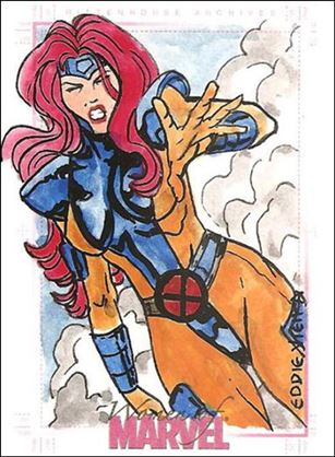 Women of Marvel (SketchaFEX Subset) card EV Eddie Vieira 1/200