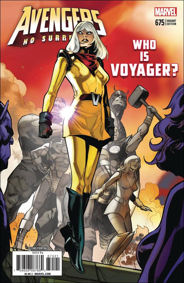 Avengers (1963) issue 675-L Pepe Larraz Cover (2nd Printing)