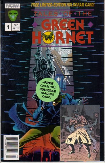 Tales of the Green Hornet (1992/09) issue 1-B Polybagged with Trading Card