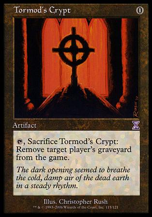 Magic the Gathering: Time Spiral (Timeshifted Subset) card 115 Tormod's Crypt