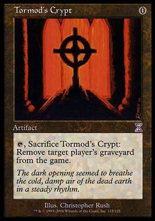 Magic the Gathering: Time Spiral (Timeshifted Subset) card 115 Tormod's Crypt