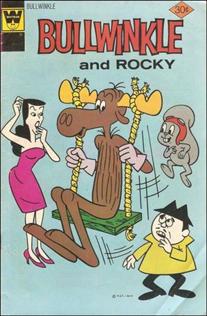 Bullwinkle and Rocky (1962) issue 16-B Whitman Cover