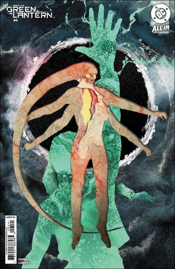 Absolute Green Lantern issue 5-D Alex Eckman-Lawn 1:25 Cardstock Cover