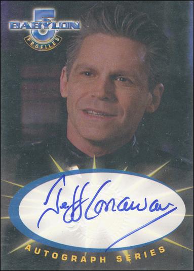 Babylon 5: Profiles (Autographs Subset) card SA7 Jeff Conaway