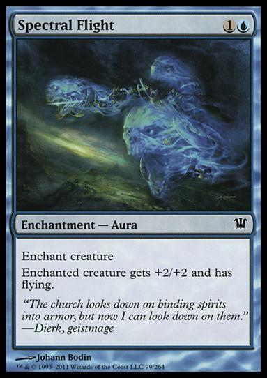 Magic the Gathering: Innistrad (Base Set) card 79 Spectral Flight