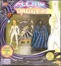 Cloak and Dagger 2-Pack figure 1 Cloak and Daggar