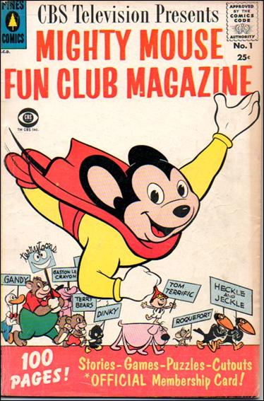 Mighty Mouse Fun Club Magazine issue 1