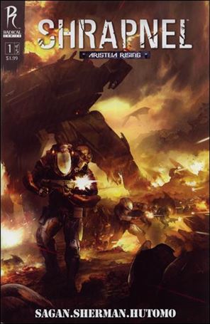 Shrapnel: Aristeia Rising issue 1-B Bruno Werneck Cover