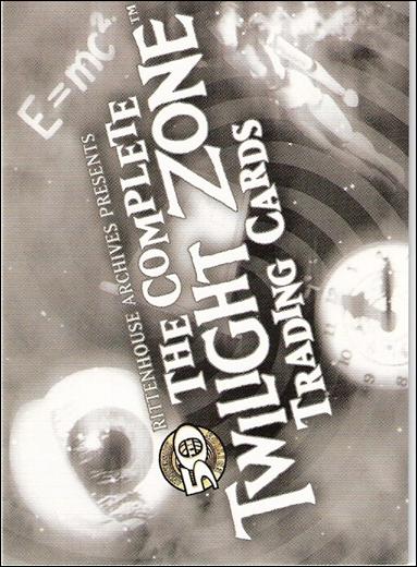 Complete Twilight Zone (Promo) card P2