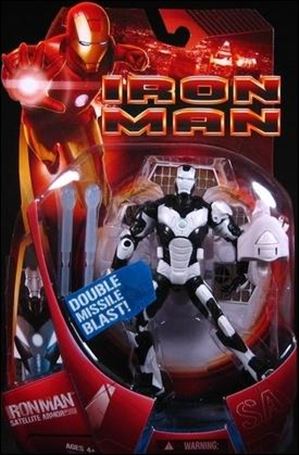 Iron Man (Movie) figure 11-B Iron Man (Satellite Armor - White)