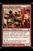 Magic the Gathering: Shards of Alara (Base Set) card 116 Thorn-Thrash Viashino
