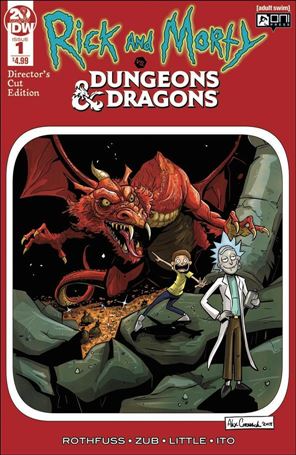 Rick and Morty vs Dungeons & Dragons issue 1-F Alex Cormack Director's Cut Cover