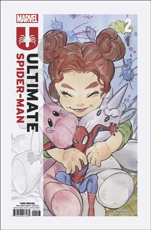 Ultimate Spider-Man (2024) issue 2-K 3rd Printing Peach Momoko Cover