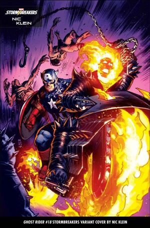 Ghost Rider (2022) issue 18-B Nic Klein Stormbreakers Cover 