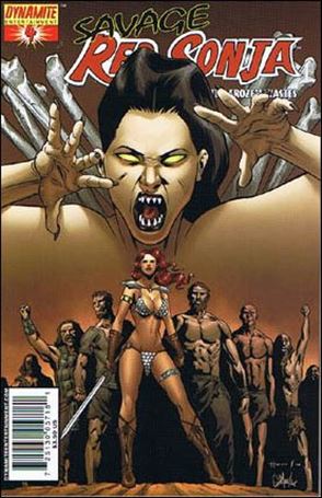 Savage Red Sonja: Queen of the Frozen Wastes issue 4-C Gregory Homs Cover