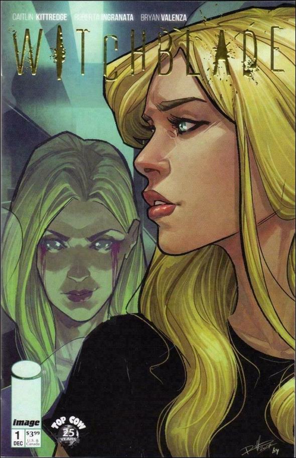 Witchblade (2017) issue 1-C Roberta Ingranata Gold Foil Logo Cover 1/Store