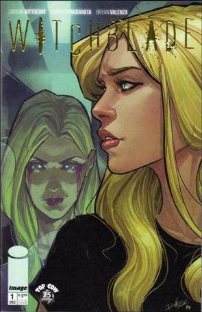 Witchblade (2017) issue 1-C Roberta Ingranata Gold Foil Logo Cover 1/Store