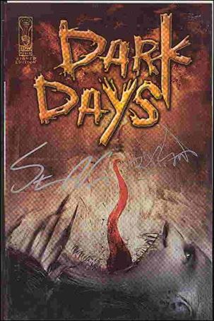 Dark Days issue 1-B Signed Variant Cover