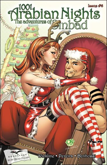 1001 Arabian Nights: The Adventures of Sinbad issue 6-C David Nakayama 1:5 Holiday Cover