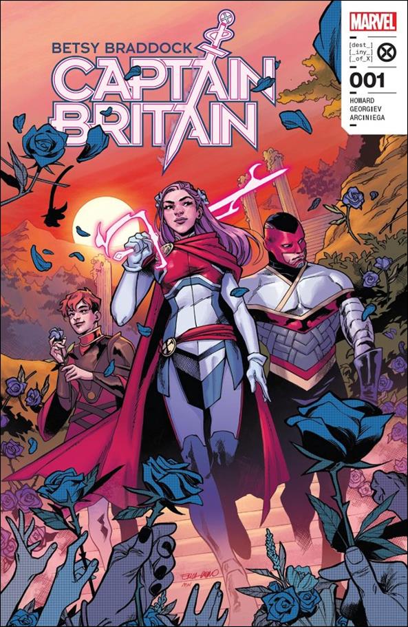 Betsy Braddock: Captain Britain issue 1 Erica D'Urso Cover A