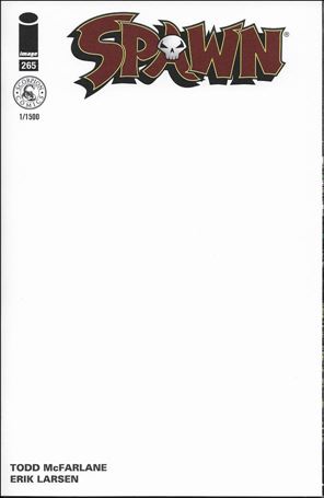 Spawn issue 265-D Scorpion Comics Blank Cover 1/1500