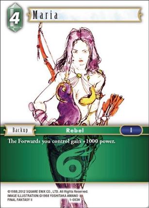 Final Fantasy Trading Card Game: Opus I (Base Set) card 083H Maria